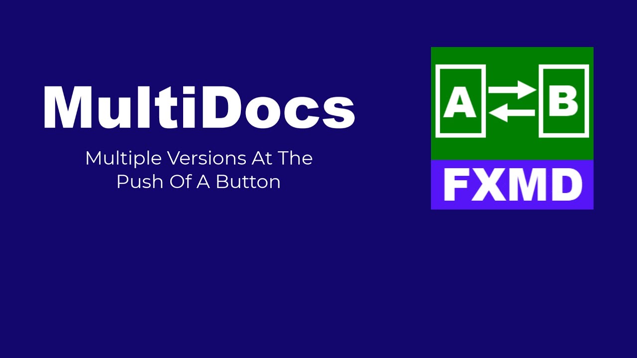 FX Science Tools MultiDocs Free Download