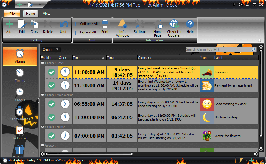 Hot Alarm Clock Free Download