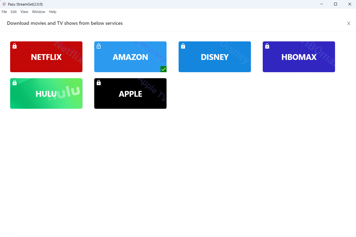 Pazu StreamGet All-In-One Video Downloader Download Free
