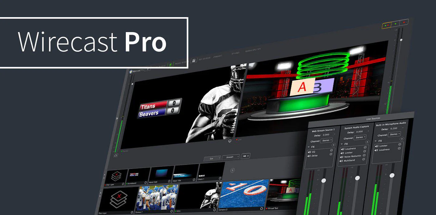 Download Telestream Wirecast Pro Free