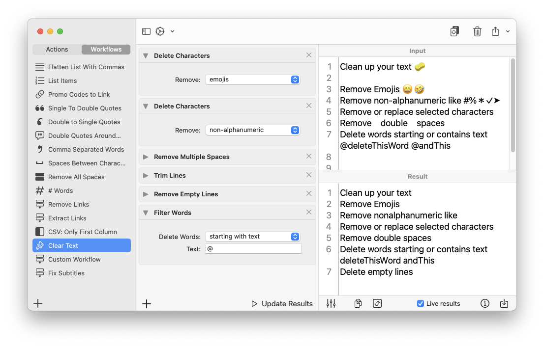 Download Text Workflow Free