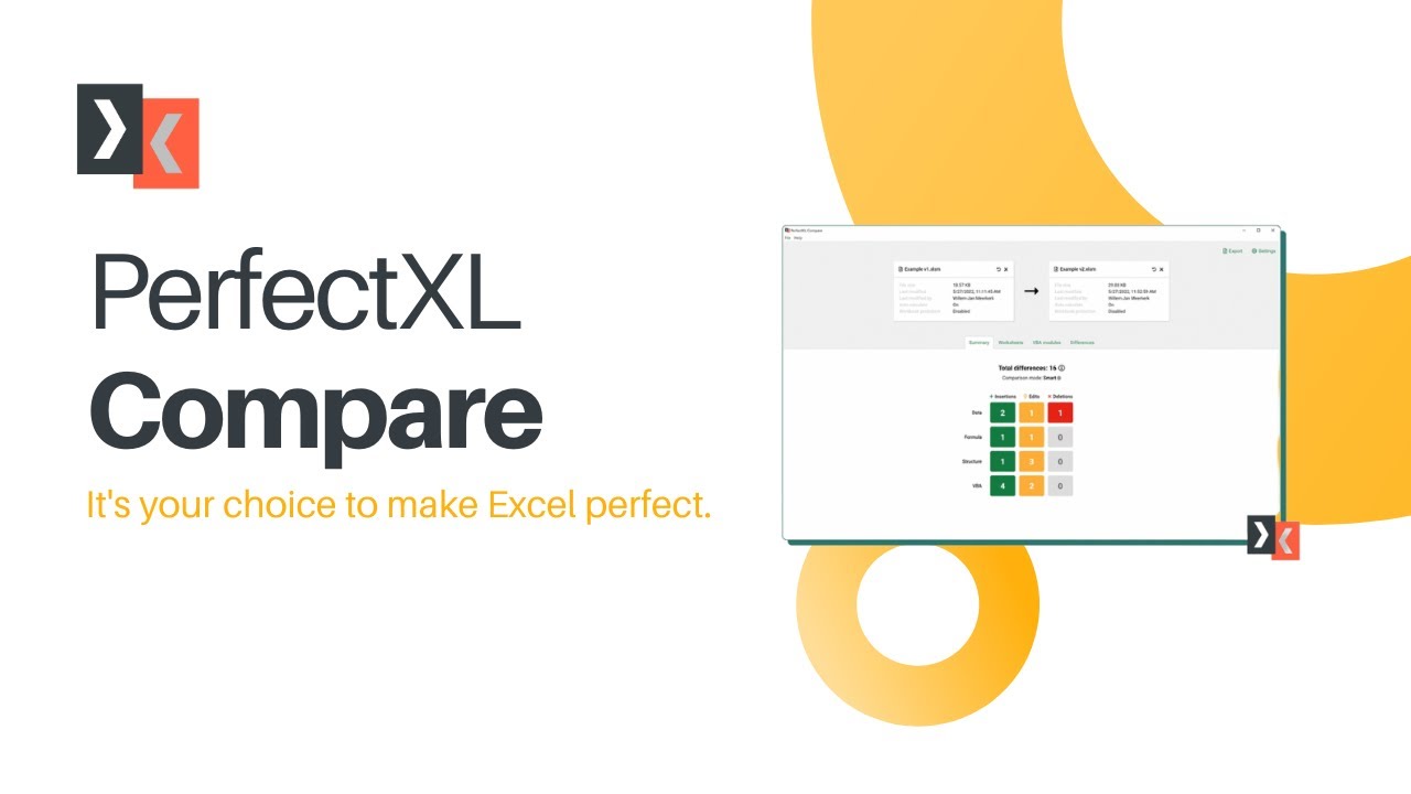 Download PerfectXL Compare Free