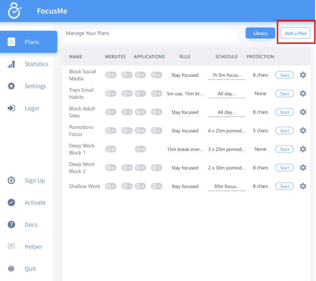 Download Reclaim Time FocusMe Free
